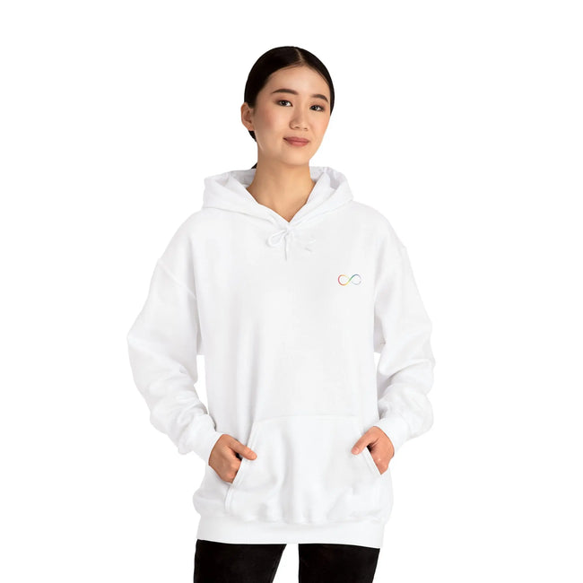 Neurodiversity Word Cloud Hoodie â€” Awareness & Support Pullover Printify