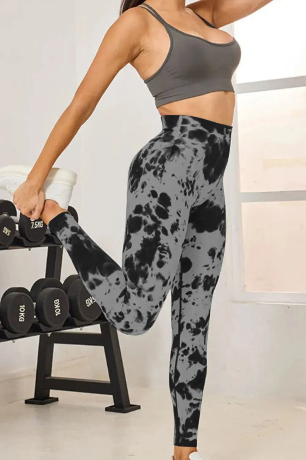 Tie-Dye High Waist Active Leggings  Style Ratio