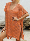 Side Tied V-Neck Cover-Up  Style Ratio