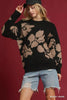 Umgee Floral Long Sleeve Sweater  Style Ratio