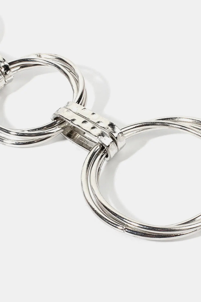 Alloy Chain Circle Shape Belt  Style Ratio