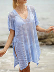 Side Tied V-Neck Cover-Up  Style Ratio