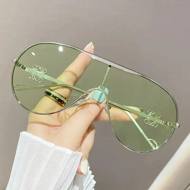 Gradient Aviator Sunglasses  Style Ratio
