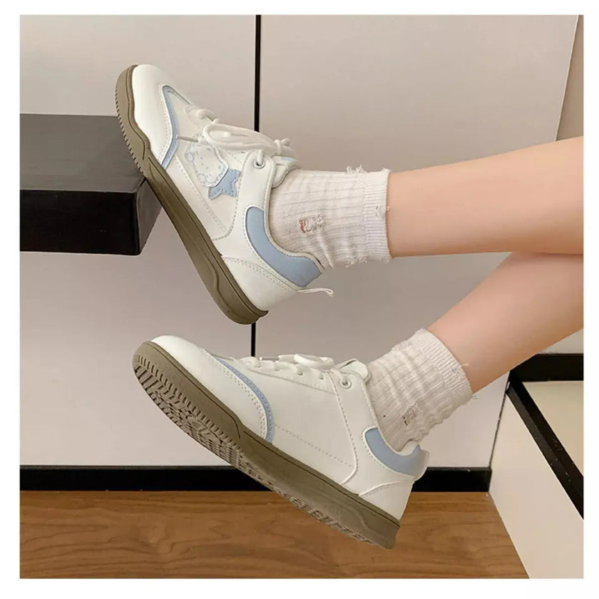 Lace Up Round Toe Sneakers  Style Ratio
