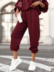 Casual Hoodie and Cropped Pants Set  Style Ratio