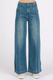Mittoshop Wide Leg Denim Jeans  Style Ratio