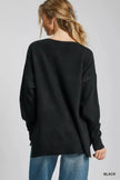 Umgee Wool Blended Pullover Sweater  Style Ratio