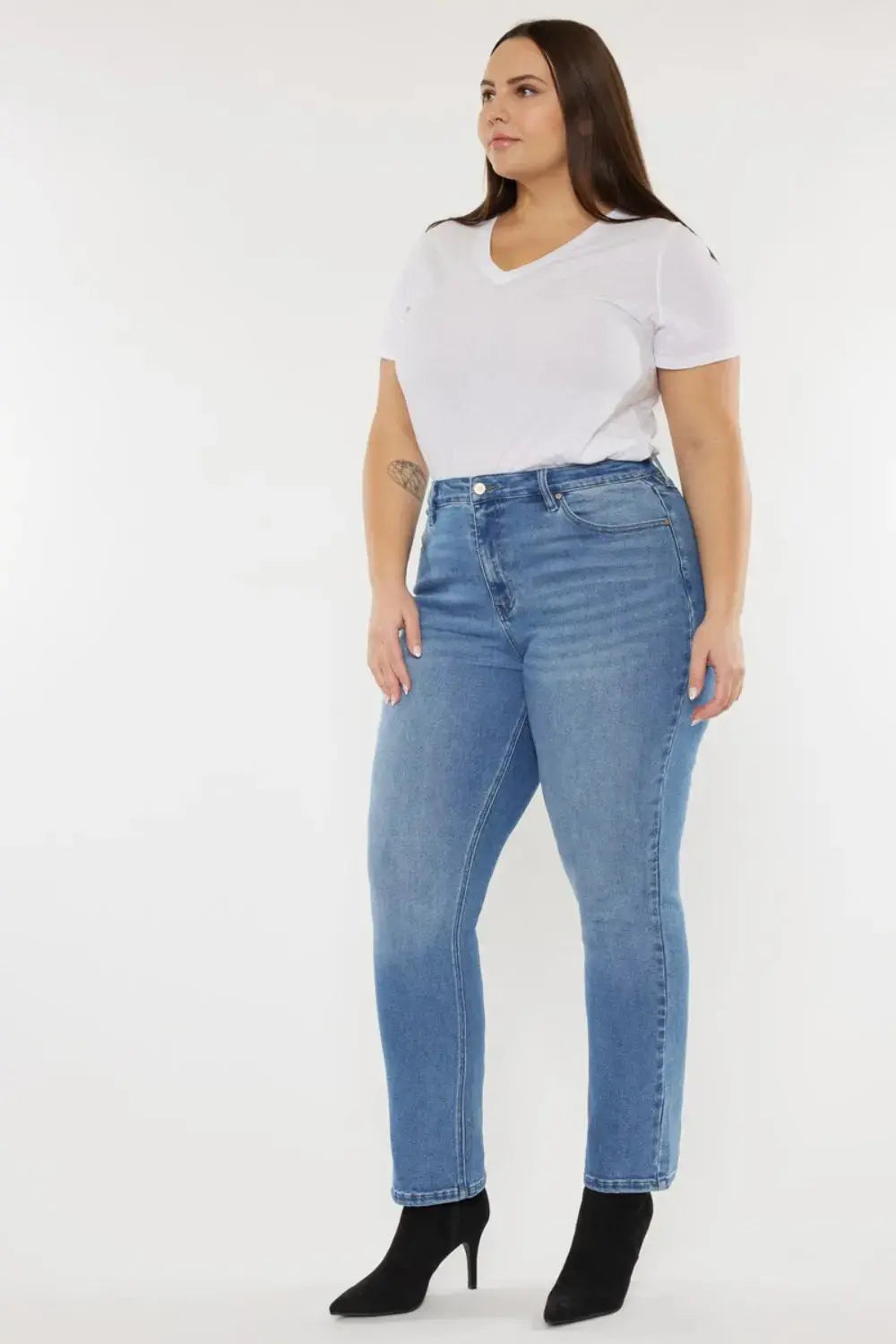 Kancan Full Size High Waist Jeans  Style Ratio