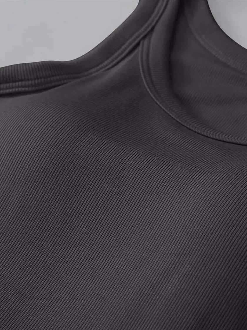 Round Neck Tank with Bra  Style Ratio