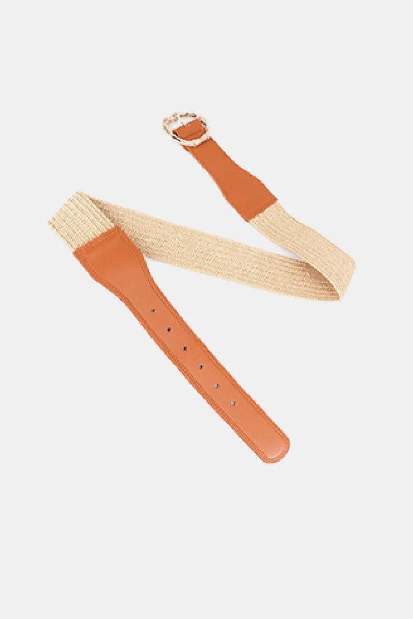 Alloy Buckle Braided Belt  Style Ratio