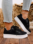 Lace Up Platform Sneakers  Style Ratio