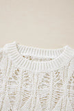 Hollow Out Long Sleeve Sweater  Style Ratio