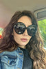 Oversized Round Frame Fashion Sunglasses  Style Ratio