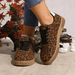 Leopard Lace Up Sneakers  Style Ratio