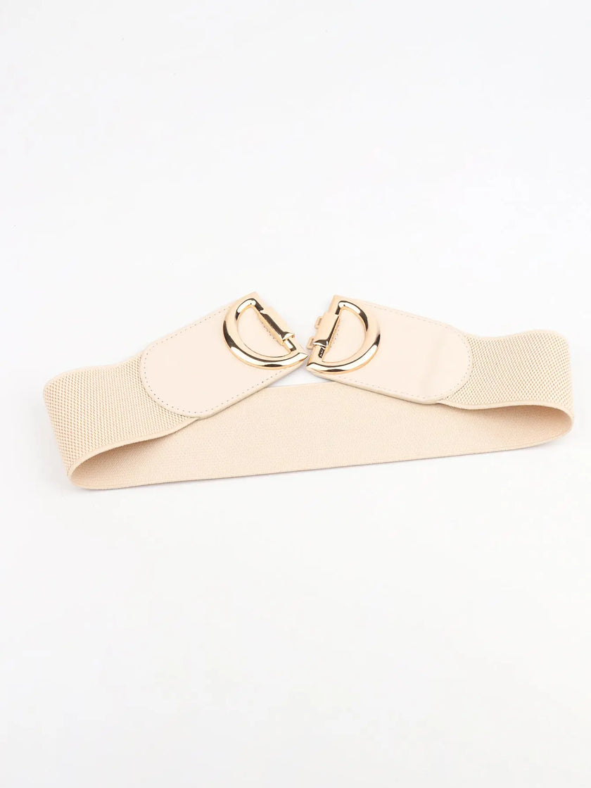 D Buckle Elastic Belt  Style Ratio