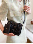 Quilted Chain Strap Crossbody Bag  Style Ratio