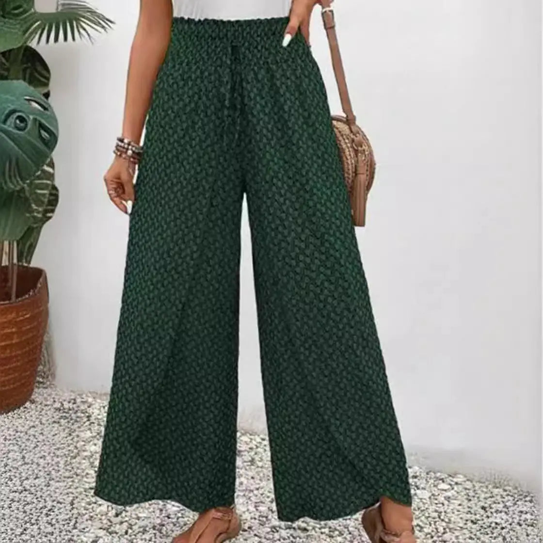 Retro Casual Loose Wide Leg Women's Pants  Style Ratio