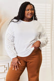 Shiny Eyelet Blouse  Style Ratio