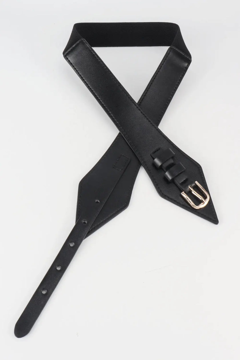 Fashion Geometric Elastic Belt  Style Ratio