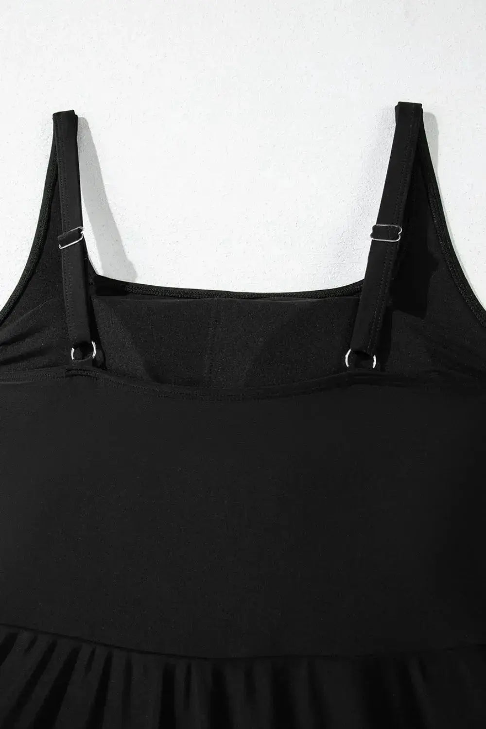 Square Neck A-line One Piece Swim Dress  Style Ratio