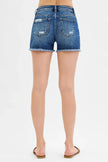 RISEN Denim Mid Rise Shorts  Style Ratio
