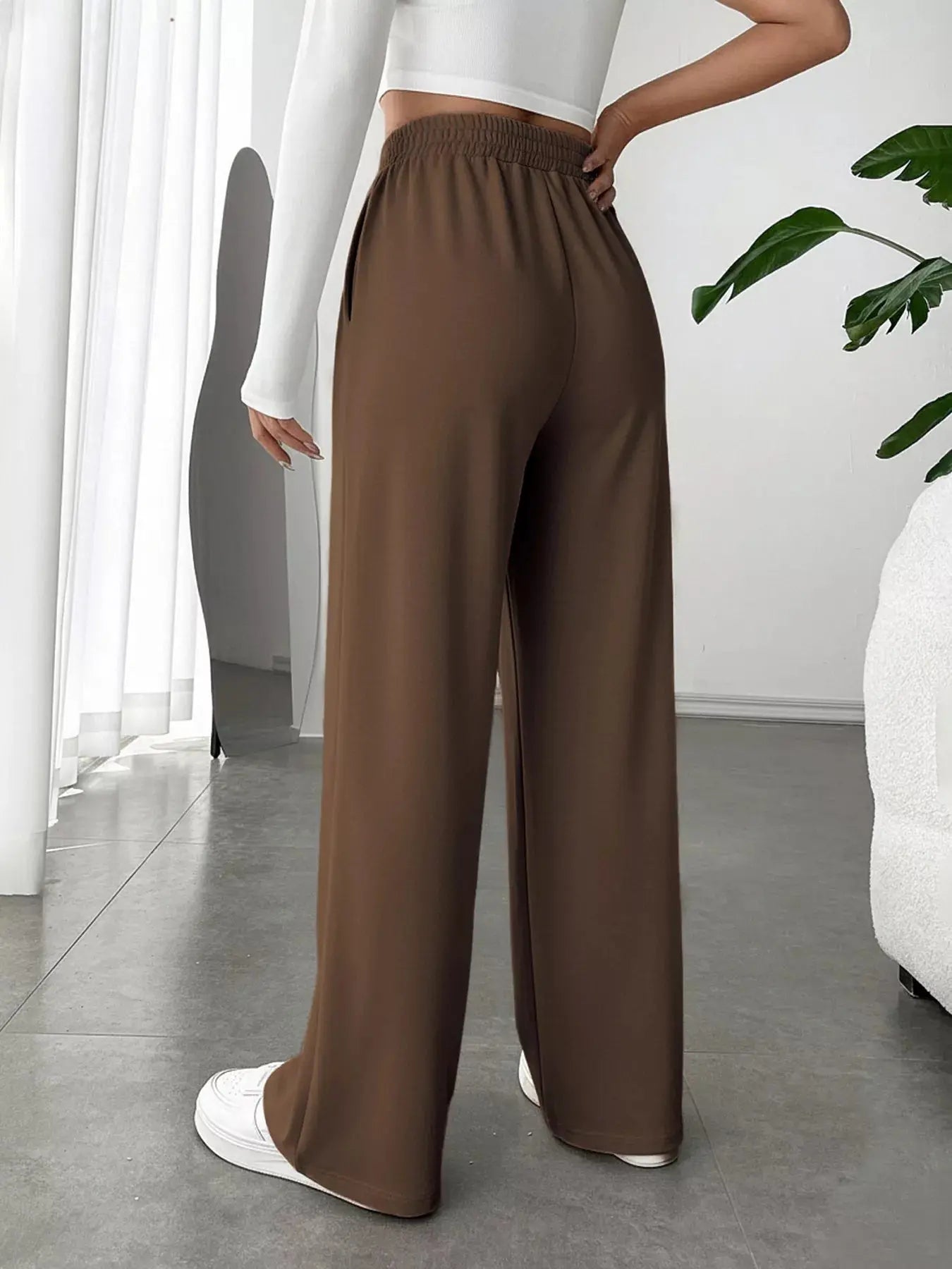 Wide Leg High Waist Pants  Style Ratio