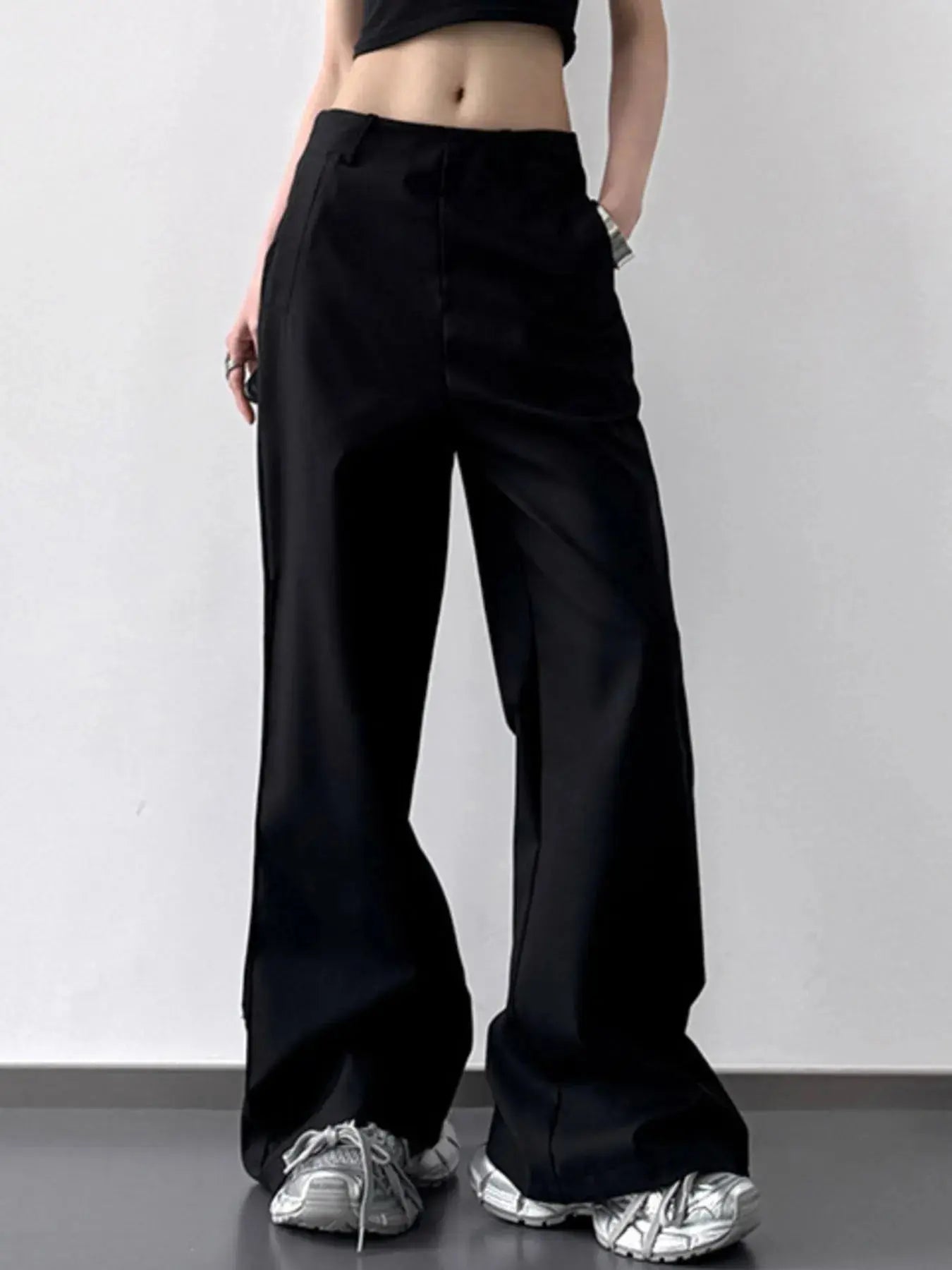 Wide Leg High Waist Pants  Style Ratio