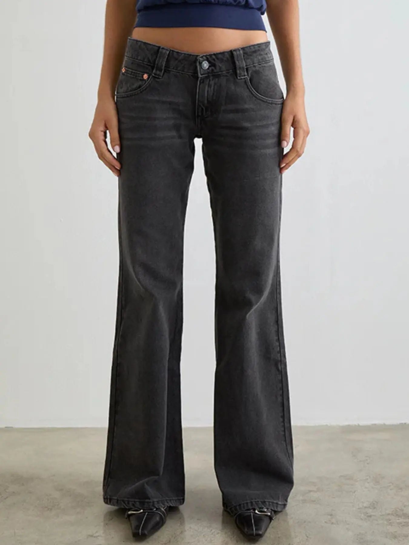 Low Rise Flare Leg Jeans  Style Ratio