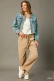 Umgee Cargo-Inspired Drawstring Pants  Style Ratio