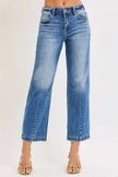RISEN High Rise Crop Boyfriend Tapered Jeans  Style Ratio
