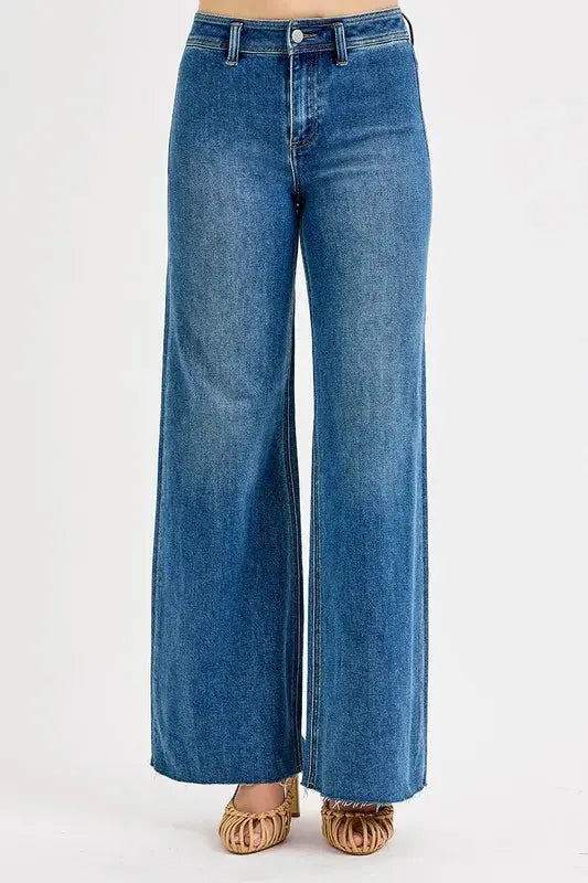 RISEN High-Waisted Wide Leg Jeans  Style Ratio