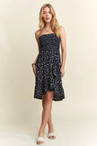 Adora Floral Tube Dress with Pockets Trendsi