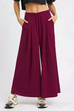 Umgee Wide Leg Pants with Pockets  Style Ratio