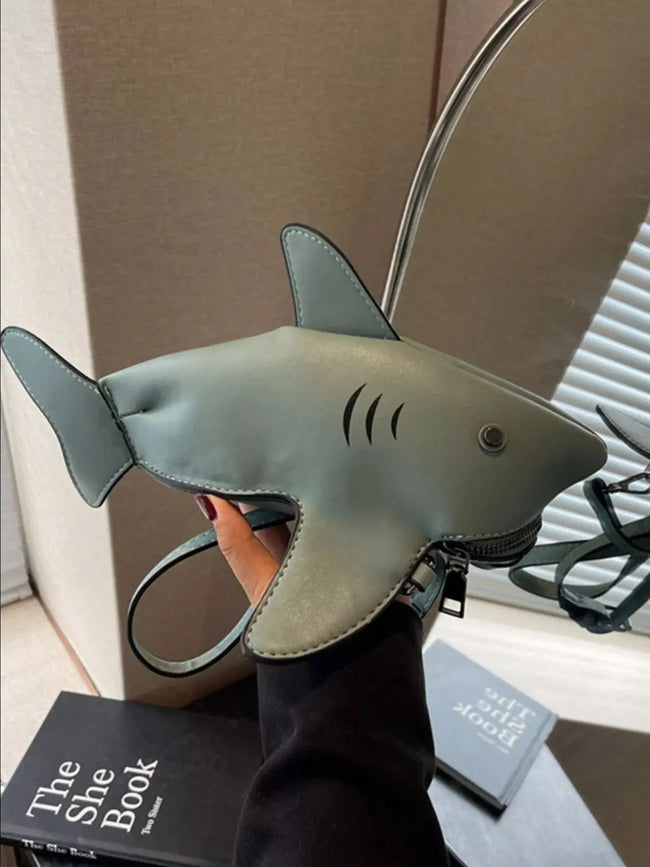 Shark Design Crossbody Bag  Style Ratio