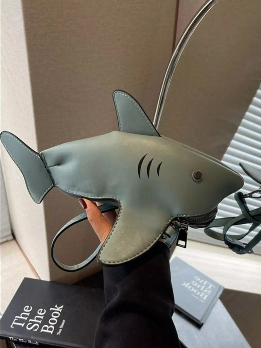 Shark Design Crossbody Bag  Style Ratio