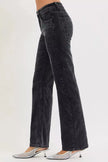 RISEN Tummy Control Mid Rise Straight Leg Corduroy Pants  Style Ratio