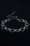 Alloy Chain Circle Shape Belt  Style Ratio