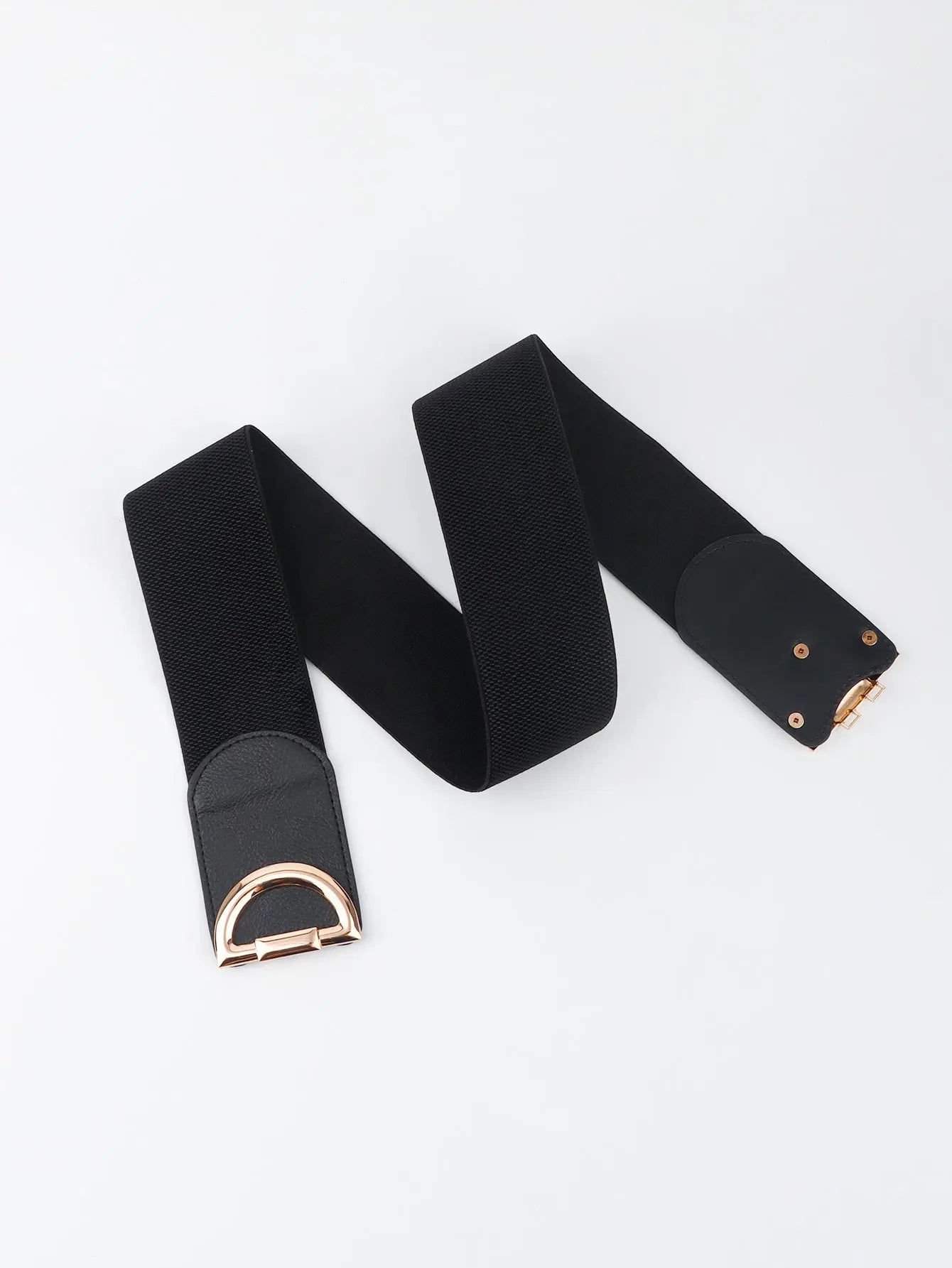 D Buckle Elastic Belt  Style Ratio