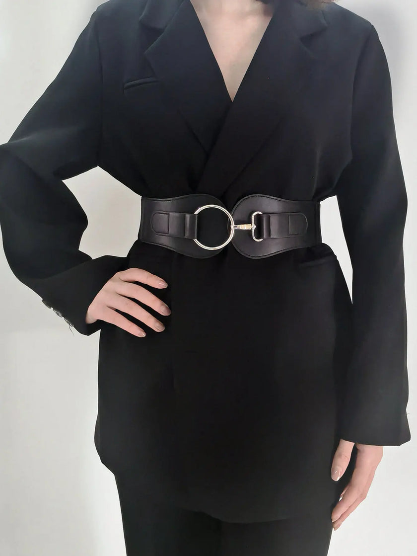 PU Elastic Wide Belt  Style Ratio