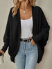 Open Front Batwing Sleeve Cardigan  Style Ratio