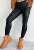 Pocketed V-Cut Waist Leggings  Style Ratio