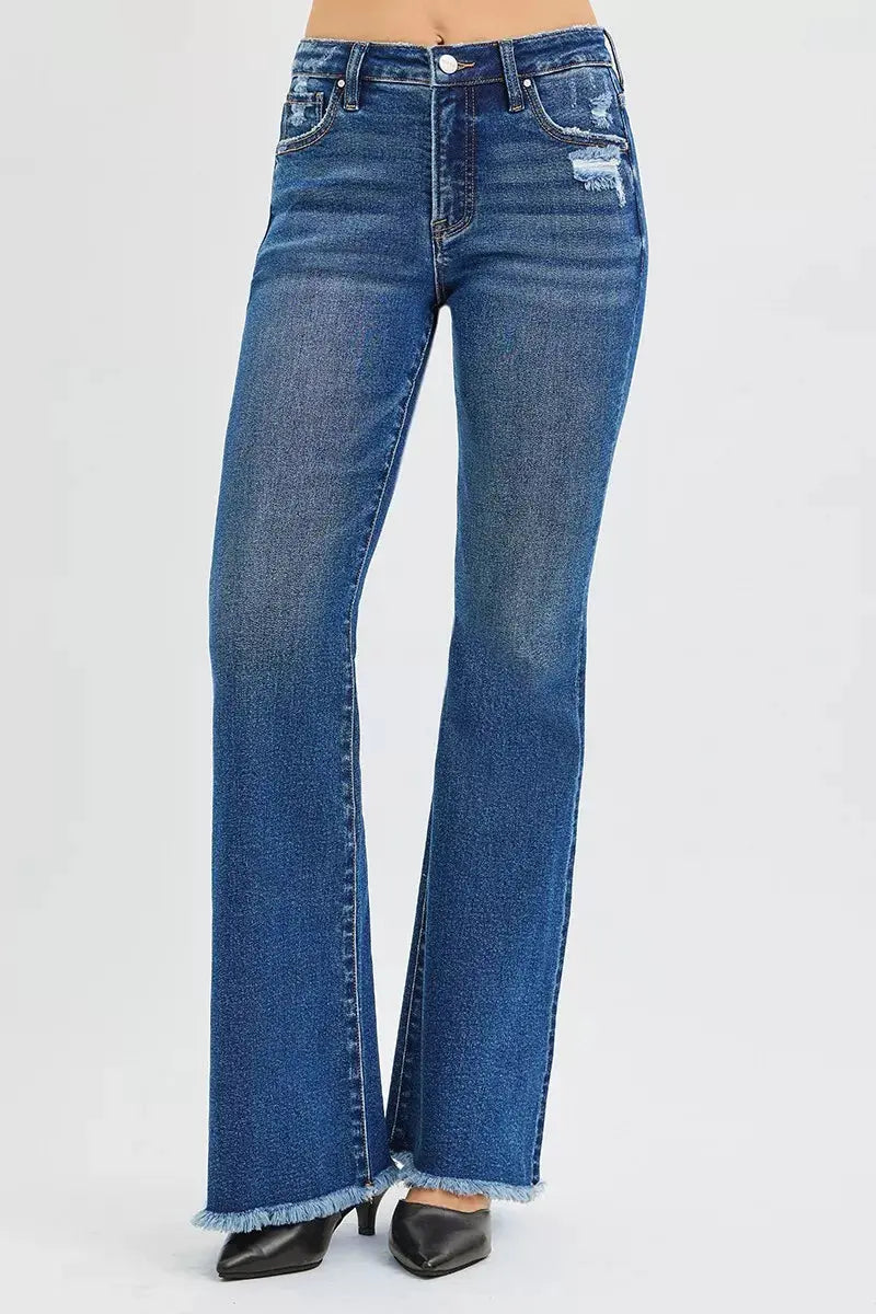 RISEN High Rise Flare Jeans  Style Ratio