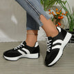 Round Toe Lace Up Sneakers  Style Ratio