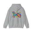 Neurospicy: Rainbow Infinity w/Butterfly Symbol —  Inclusion Hoodie  Style Ratio
