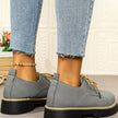 Lace-Up Platform Loafers  Style Ratio