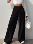 Wide Leg High Waist Pants  Style Ratio