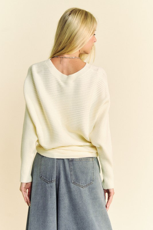 Batwing Sleeve Sweater