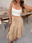 Smocked Tiered Skirt  Style Ratio