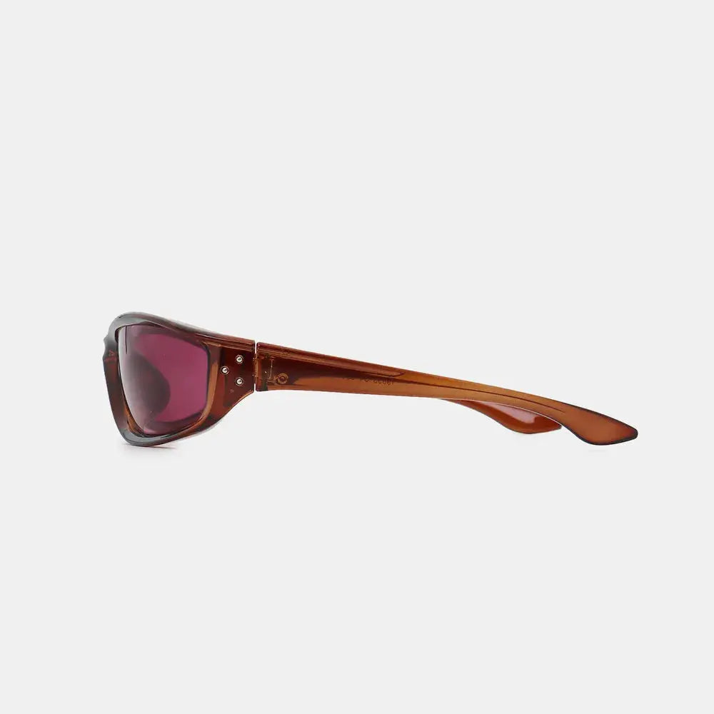 Polycarbonate Frame Rectangle Sunglasses  Style Ratio