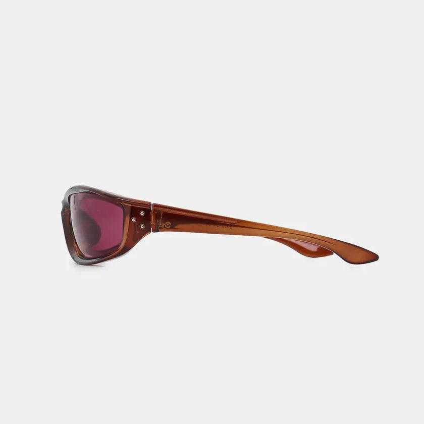 Polycarbonate Frame Rectangle Sunglasses  Style Ratio
